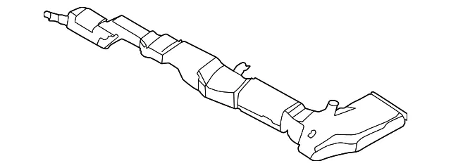 Instrument Panel Air Duct - Nissan (27982-6TA0A)