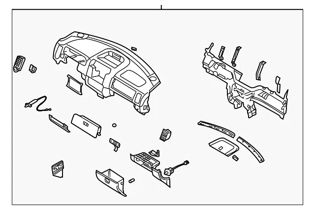 Instrument Panel - Kia (2K52Y-55100HGE)