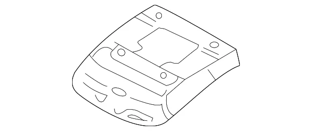 Overhead Console Bracket - Kia (2K53E-5141X)