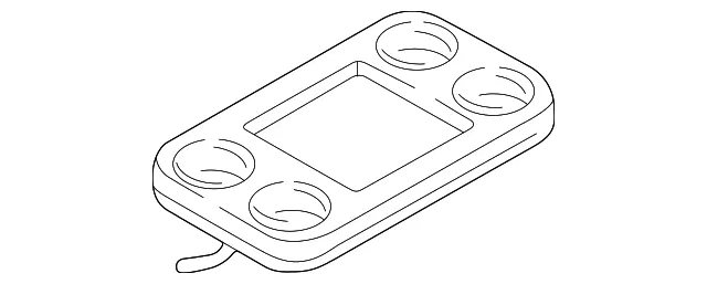 Tray - Passenger Side (RH) - Kia (2K54J-88190BCY)