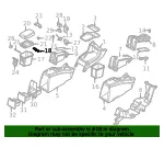 Console Armrest Cap - Volvo (30616558) - view 4
