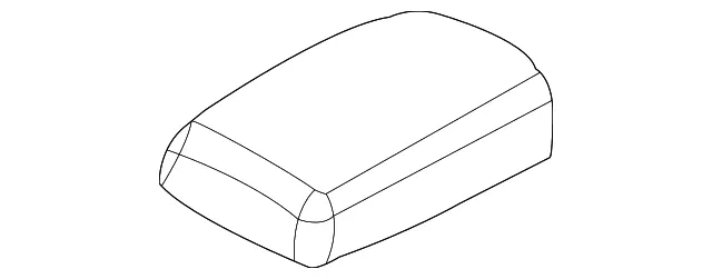 Console Armrest - Volvo (30616571) - view 2