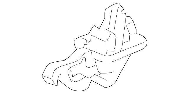 Sun Visor Support - Volvo (30633470) - view 2