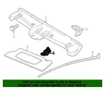 Sun Visor Support - Volvo (30633470) - view 6