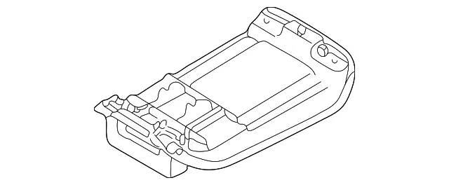 Console Armrest Cover - Volvo (30643285) - view 2