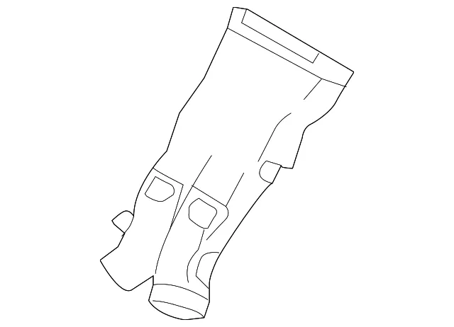 Instrument Panel Air Duct - Volvo (30648754)