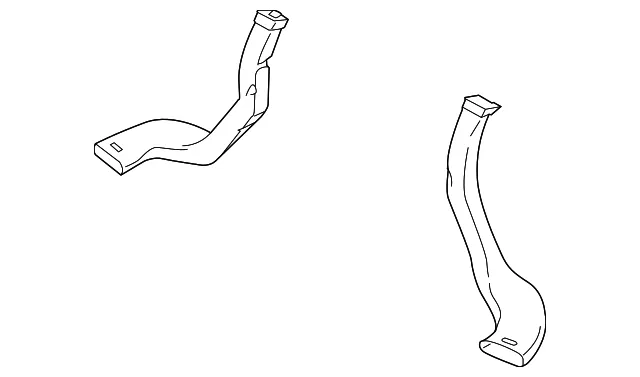 Instrument Panel Air Duct - Volvo (30648756)