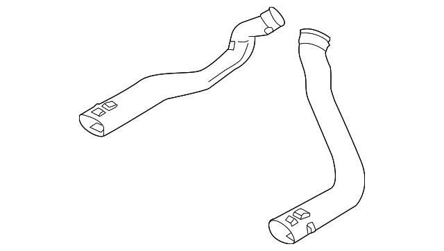 Instrument Panel Air Duct - Volvo (30648760)