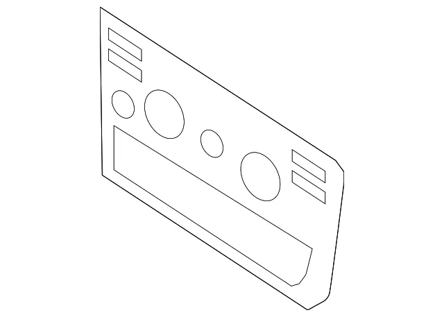 Instrument Panel Trim Panel - Volvo (30669699)