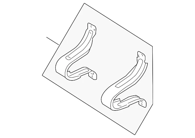 Instrument Panel Bracket - Driver's Side (LH) - Volvo (30672738)