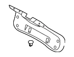 Trunk Lid Trim - Volvo (30673178) - view 5