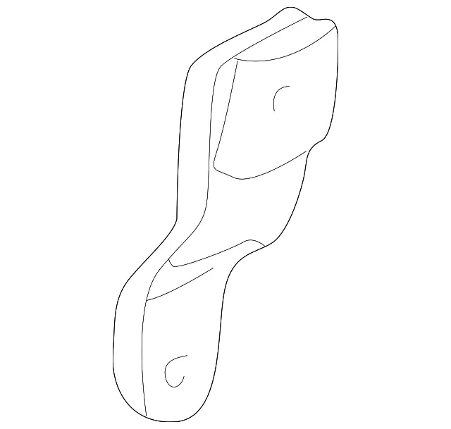 Seat Belt Lap And Shoulder Belt Bracket - Volvo (30675566)