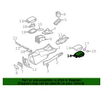 Console Lid - Volvo (30676211) - view 4