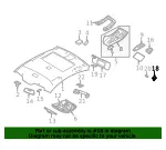 Sun-Visor Support - Volvo (30676445) - view 4