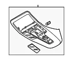 Overhead Console - Volvo (30721175) - view 3