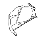 Trunk Trim Panel - Volvo (30721649) - view 3
