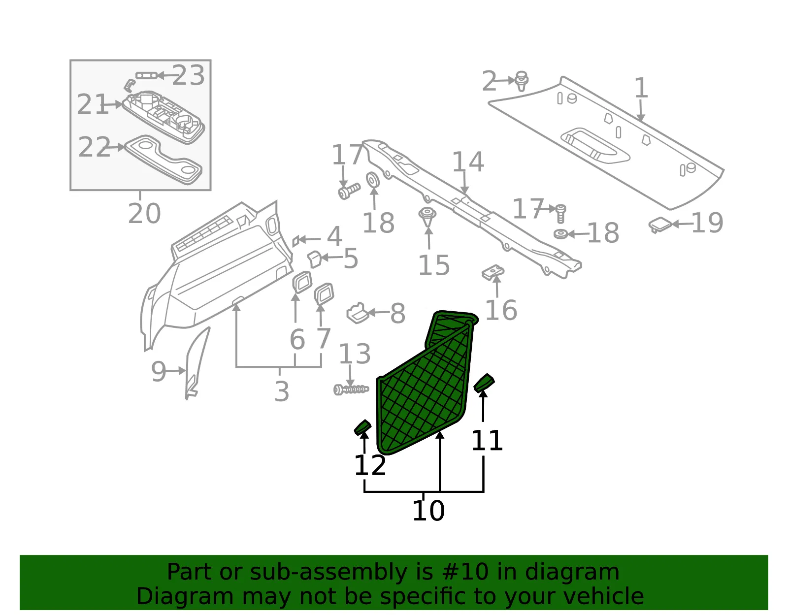 Cargo Net - Volvo (30721697) - view 4