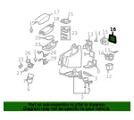Console Trim Panel - Volvo (30722394) - view 6