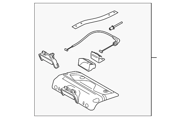 Seat Back Frame - Volvo (30734329)