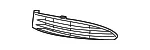 Corner Trim - Driver's Side (LH) - Volvo (30744921) - view 3
