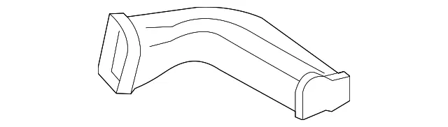 Instrument Panel Air Duct - Volvo (30755630)