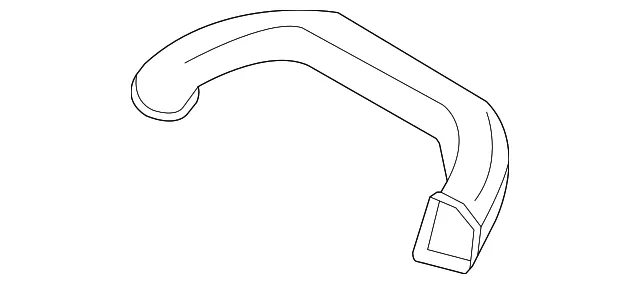 Instrument Panel Air Duct - Volvo (30755632)
