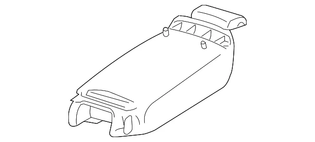 Console Trim Panel - Volvo (30766148) - view 2