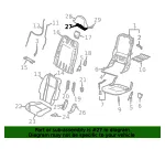 Headrest Pad - Volvo (30767643) - view 4
