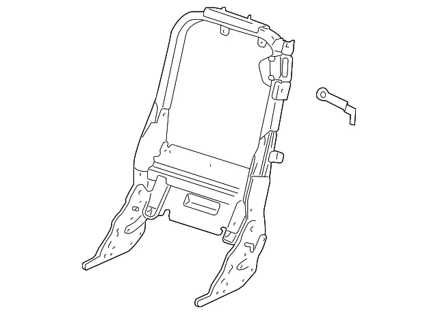 Seat Back Frame - Volvo (30767752)