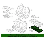 Cushion Frame - Volvo (30767989) - view 4