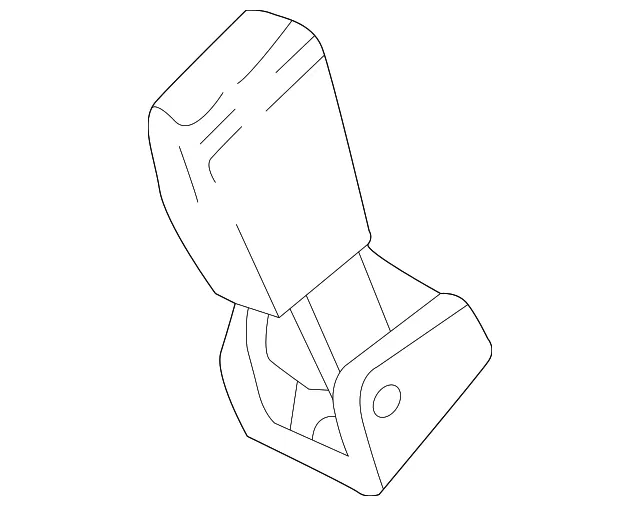 Buckle - Driver's Side (LH) - Volvo (30780620)
