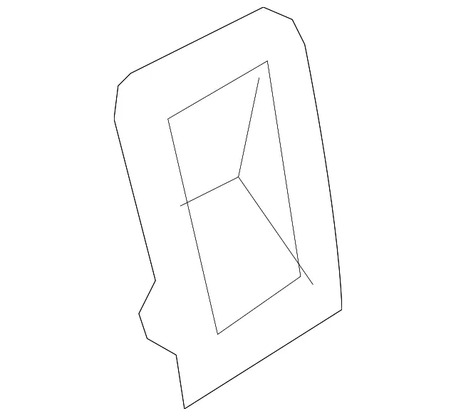 Audio Auxiliary Jack Trim Plate - Volvo (30781155) - view 2