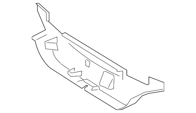 Trunk Lid Trim - Volvo (30787554)