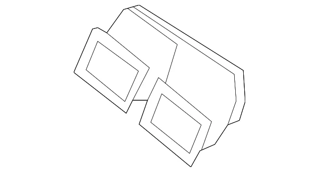 Instrument Panel Air Duct - Volvo (30791373)