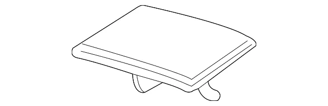 Console Lid - Volvo (30791683) - view 2