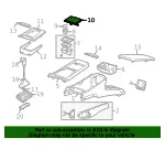 Console Lid - Volvo (30791683) - view 6