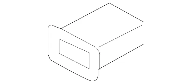Instrument Panel Pocket - Volvo (30889111)
