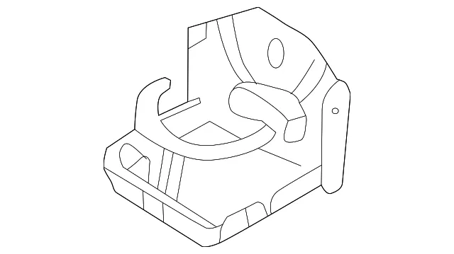 Cup Holder - Passenger Side (RH) - Volvo (31104472) - view 2