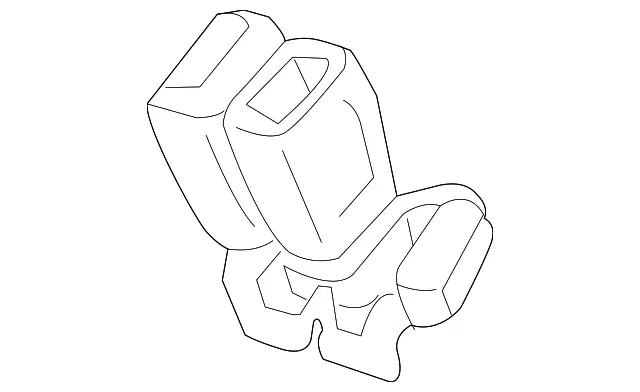 Seat Belt Receptacle - Volvo (31250658)