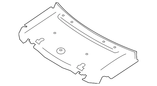 Trunk Lid Trim - Volvo (31256528)