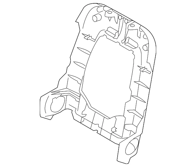 Seat Back Panel - Volvo (31263184)
