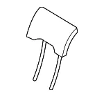 Headrest - Volvo (31263808) - view 3