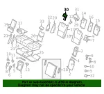 Headrest - Volvo (31263808) - view 4