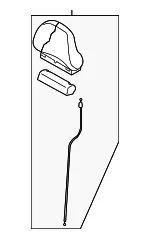 Headrest Pad - Volvo (31305479) - view 3