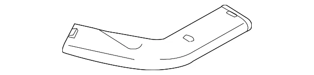 Instrument Panel Air Duct - Volvo (31332065)