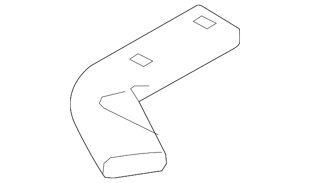 Instrument Panel Air Duct - Volvo (31332066)