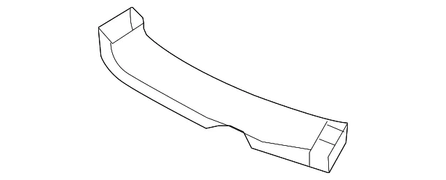 Instrument Panel Air Duct - Volvo (31332067)