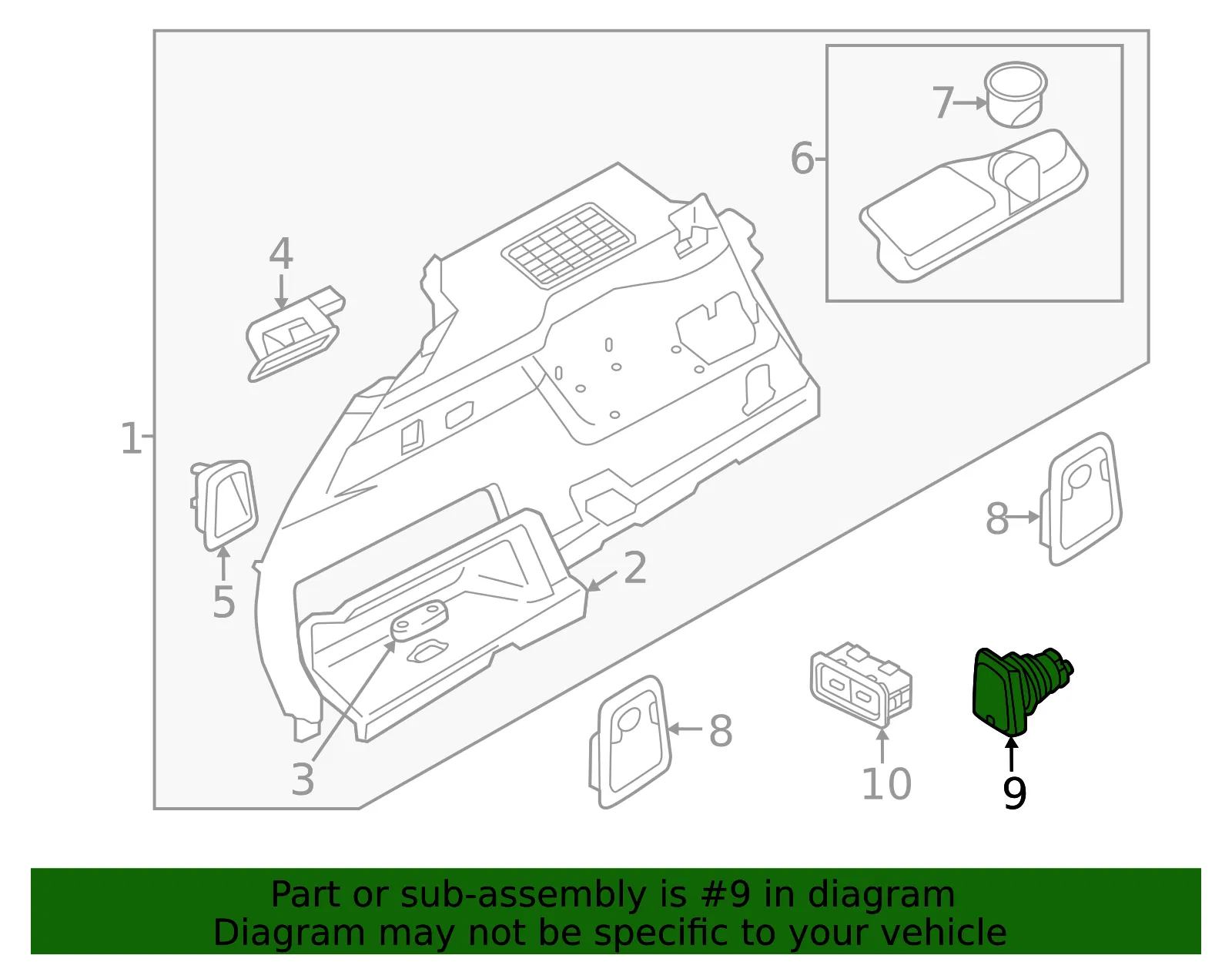 Power Outlet - Volvo (31346799) - view 2