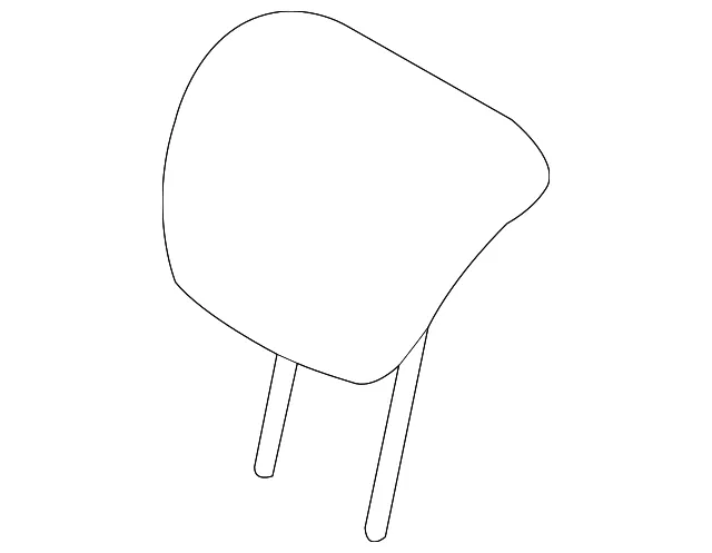 Headrest - Volvo (31348000)