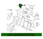 Headrest - Volvo (31348000) - view 4